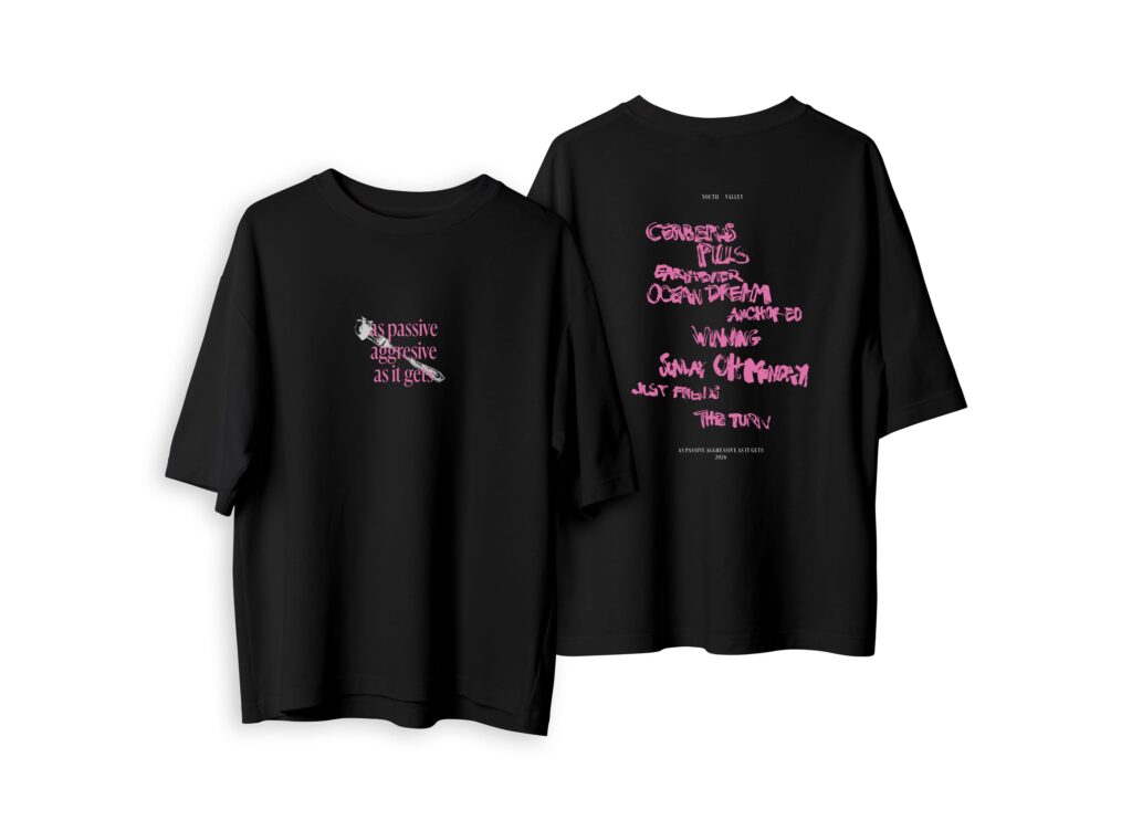 As Passive Aggressive T-shirt (Black)